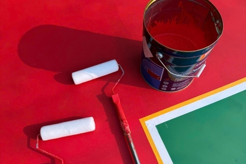 CÓ NÊN SỬ DỤNG PU THÔNG THƯỜNG ĐỂ THI CÔNG SÂN BÓNG RỔ KHÔNG?