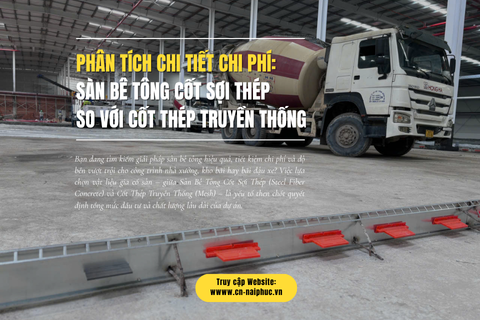 Sàn Bê Tông Cốt Sợi Thép so với Cốt Thép Truyền Thống 