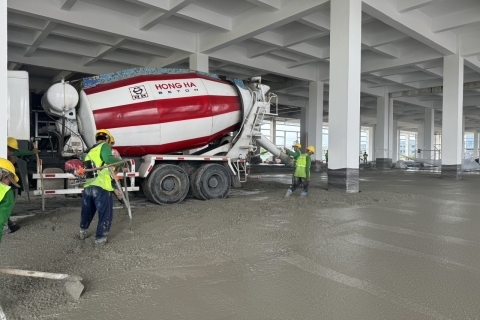 THI CÔNG SÀN BÊ TÔNG TÍCH HỢP