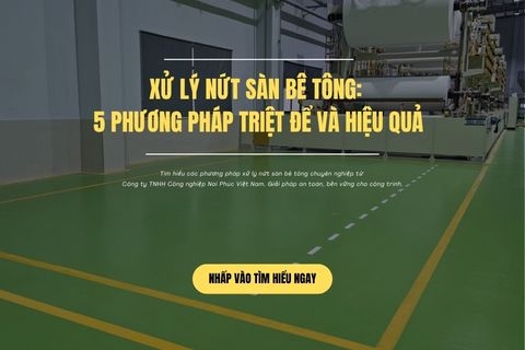 Xử Lý Nứt Sàn Bê Tông: 5 Phương Pháp Triệt Để Và Hiệu Quả