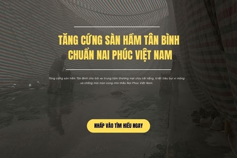 Tăng Cứng Sàn Hầm Tân Bình Chuẩn Nai Phúc Việt Nam