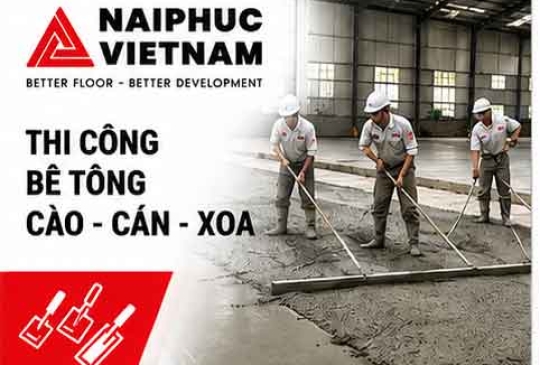 THI CÔNG BÊ TÔNG CÀO - CÁN - XOA