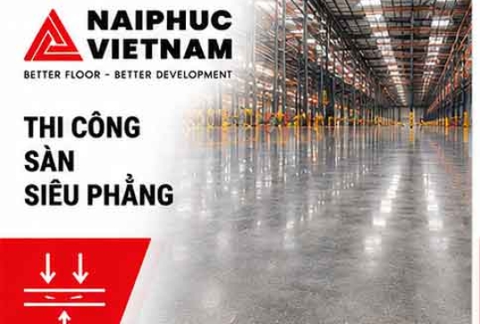 THI CÔNG SÀN SIÊU PHẲNG