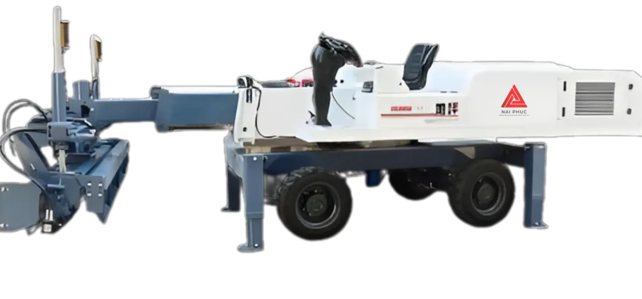 MÁY TRẢI BÊ TÔNG LASER XOAY 360 ĐỘ