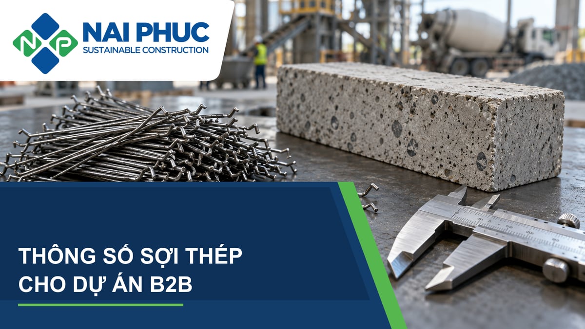 Ảnh minh họa sợi thép gia cường và sàn bê tông nhà xưởng