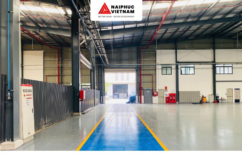 Công trình nhà xưởng hoàn thiện bởi Nai Phúc