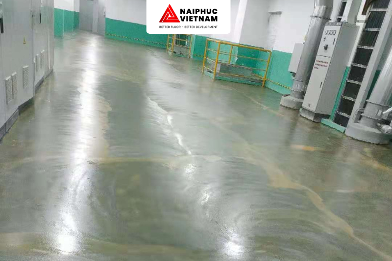 Quy trình mài sàn và vệ sinh trước khi sơn