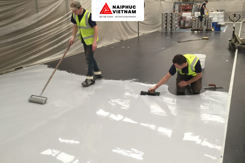 Thi công sơn epoxy chuyên nghiệp cho nhà xưởng