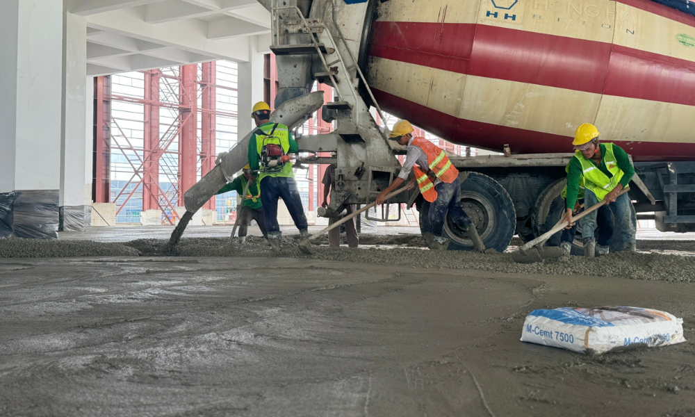 Kỹ thuật thi công bê tông nhà xưởng Nai Phúc