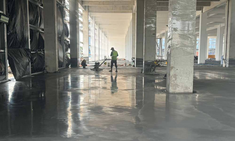 Quy Trình Thi Công Sàn Bê Tông Nhà Xưởng Tính Hợp Nai Phúc