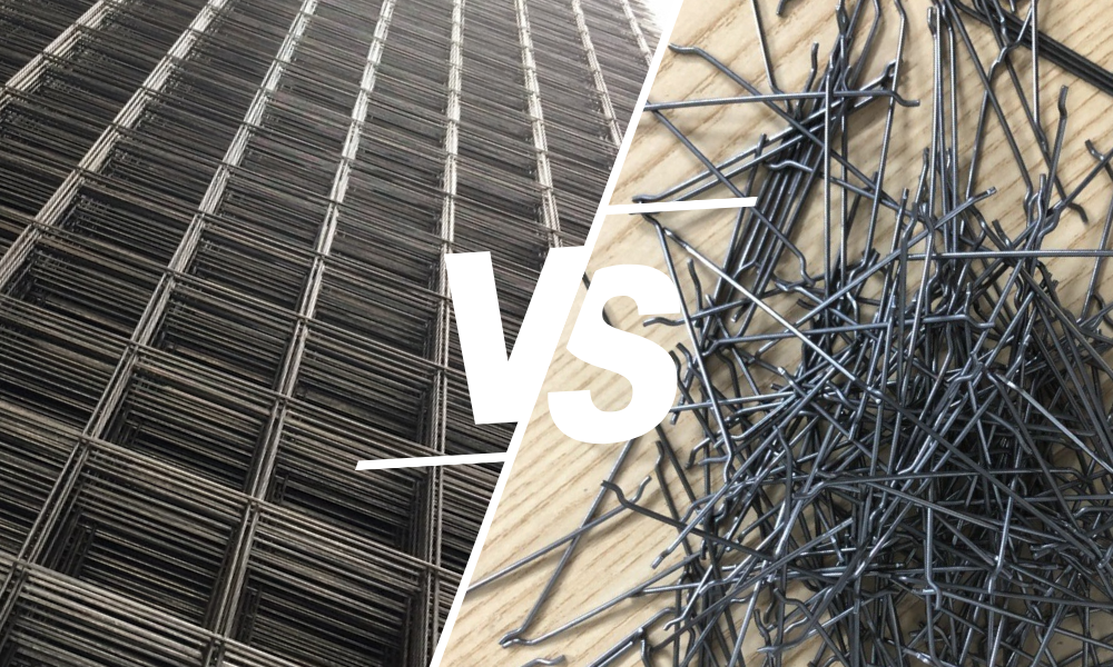 So Sánh Sợi Thép Và Lưới Thép Hàn