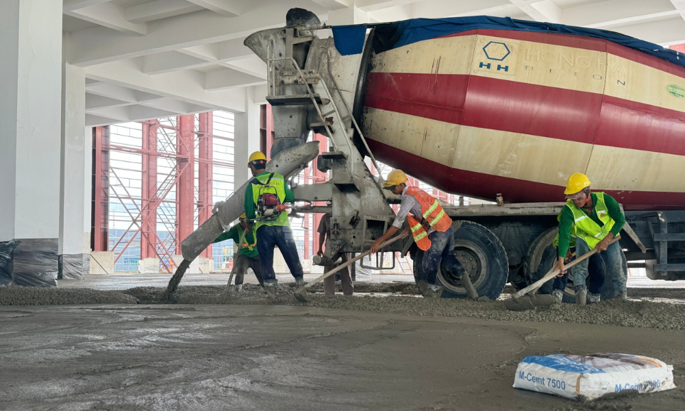 Ứng Dụng Khi Thi Công Sàn Bê Tông Nhà Xưởng Tính Hợp